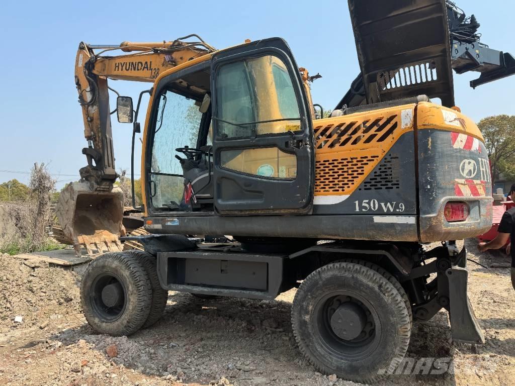 Hyundai R 150 W-9 Lastik tekerli ekskavatörler