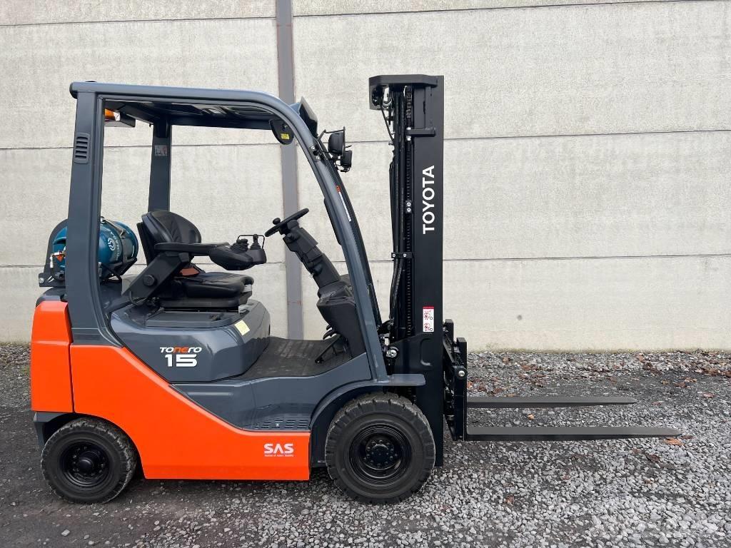 Toyota 02-8 FGF 15 LPG'li forkliftler