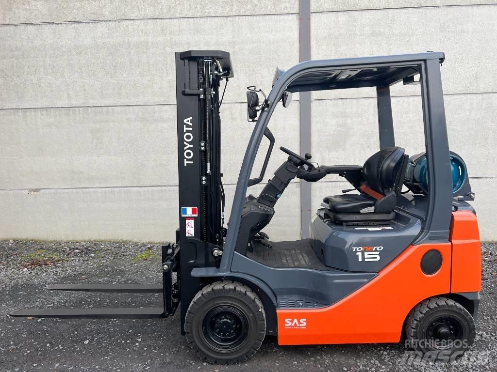 Toyota 02-8 FGF 15 LPG'li forkliftler