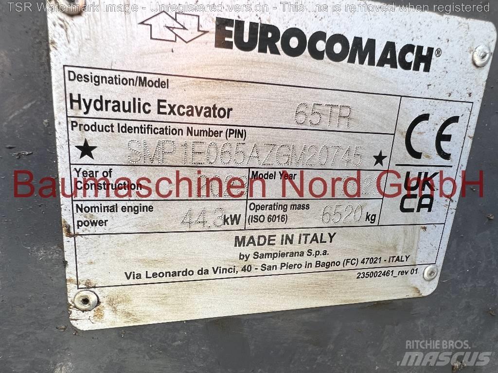 Eurocomach 65TR -Demo- Mini ekskavatörler, 7 tona dek
