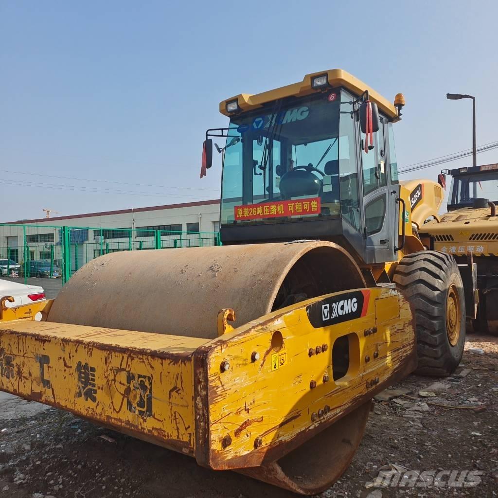 XCMG XS 263J Tek tamburlu silindirler