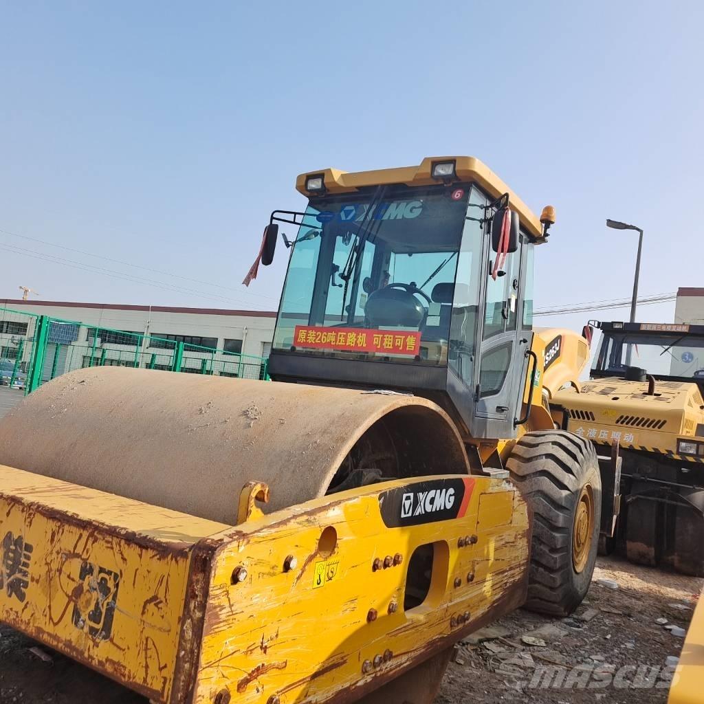 XCMG XS 263J Tek tamburlu silindirler