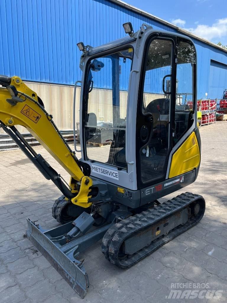 Wacker Neuson ET 18 Mini ekskavatörler, 7 tona dek