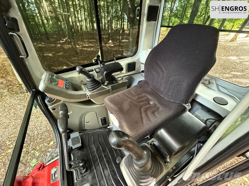 Takeuchi TB 216 Mini ekskavatörler, 7 tona dek