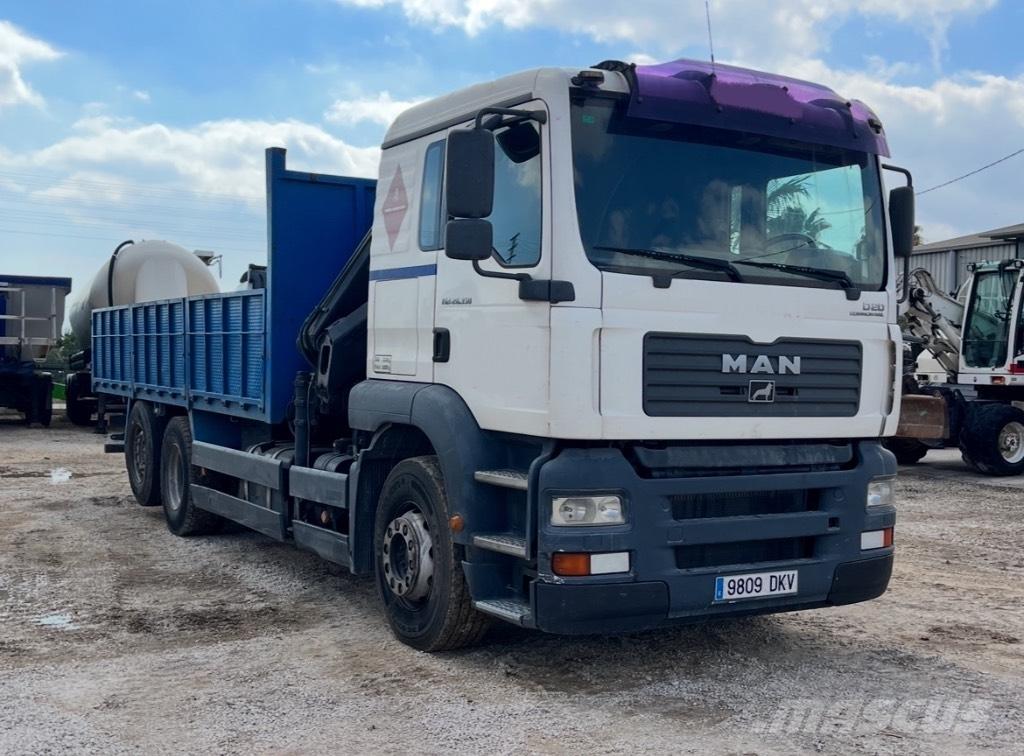 MAN TGA 18.350 Kayar tenteli kamyonlar