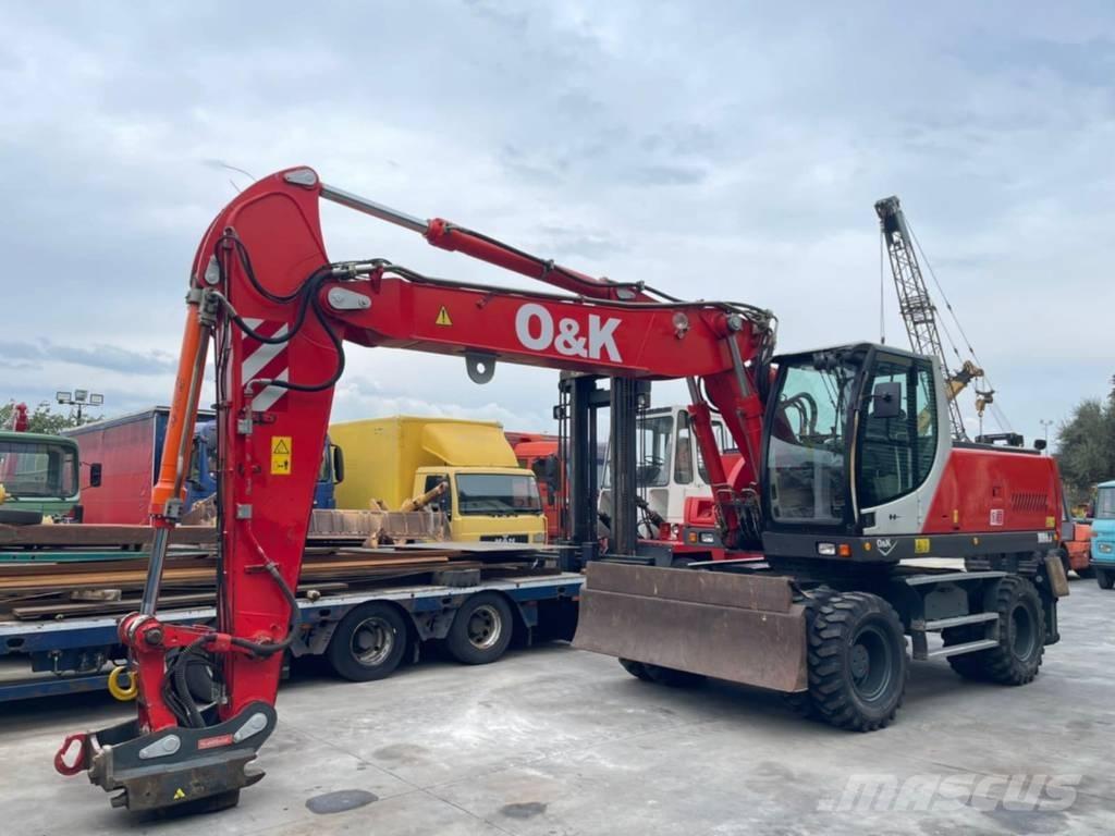 O&K MH 6.6 Lastik tekerli ekskavatörler