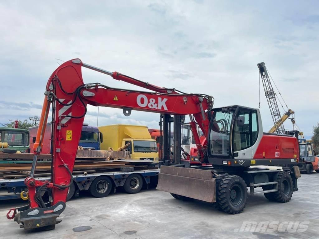 O&K MH 6.6 Lastik tekerli ekskavatörler