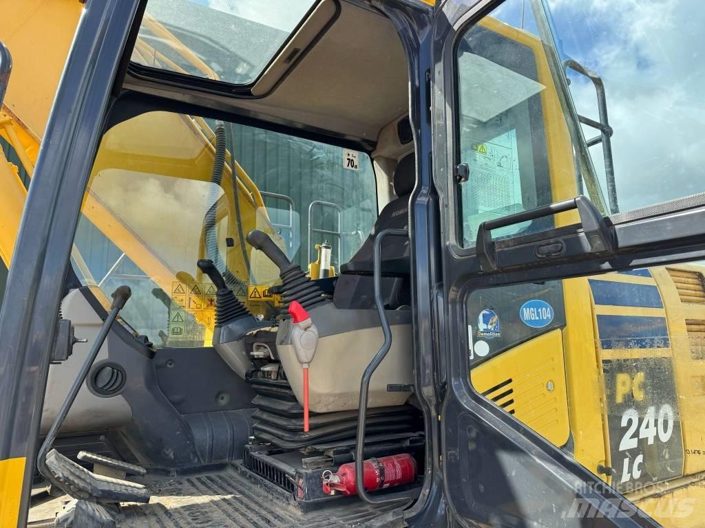 Komatsu PC 240 LC-10 Paletli ekskavatörler