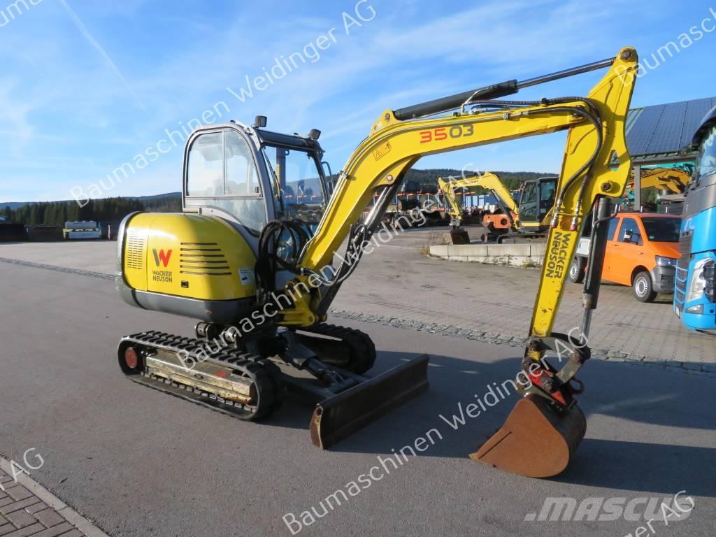Wacker Neuson 3503 Mini ekskavatörler, 7 tona dek