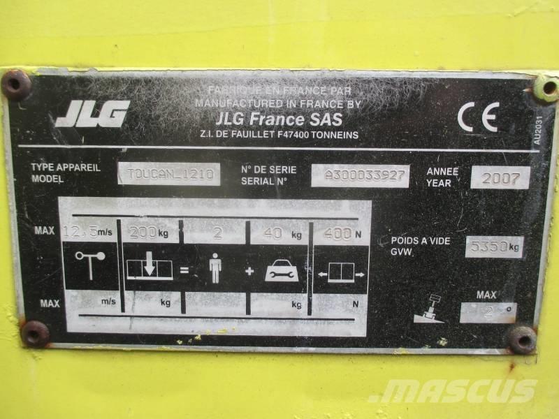 JLG Toucan 1210 Körüklü personel platformları