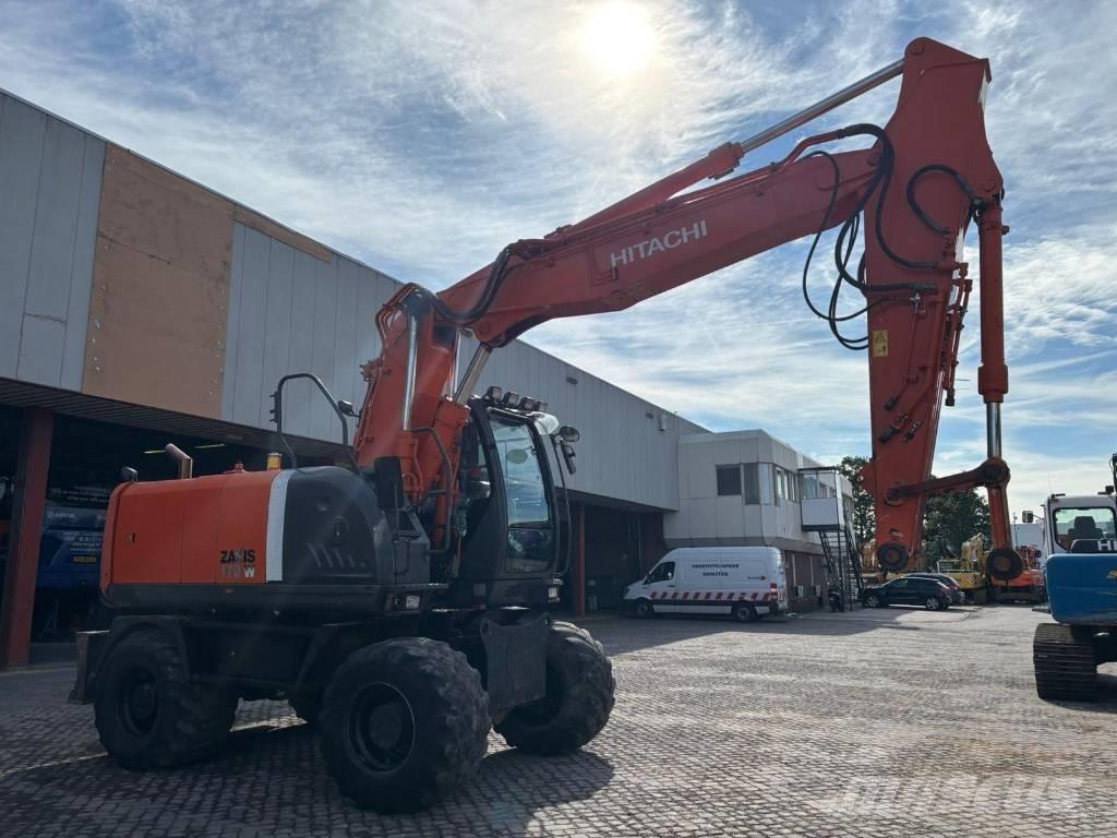 Hitachi ZX 170 W-3 Lastik tekerli ekskavatörler