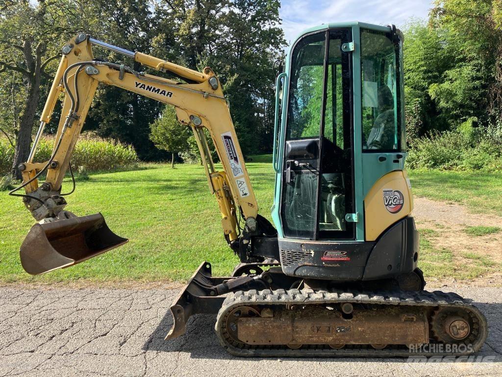 Yanmar Vio 25-4 Mini ekskavatörler, 7 tona dek
