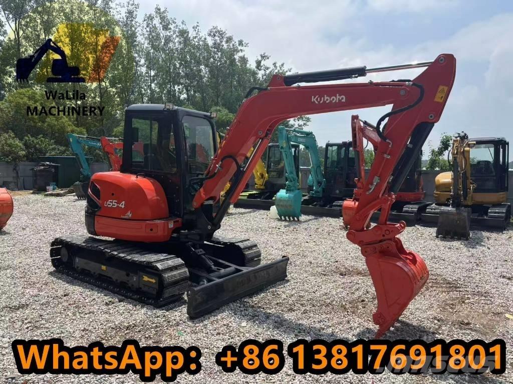 Kubota U 55 R-4 Mini ekskavatörler, 7 tona dek