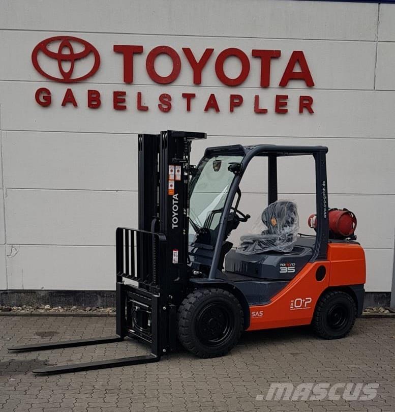 Toyota 02-8FGJF35 LPG'li forkliftler