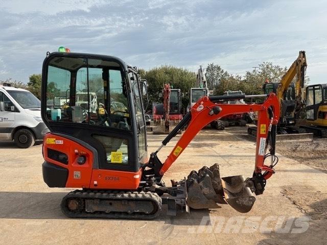 Kubota KX 016-4 Mini ekskavatörler, 7 tona dek
