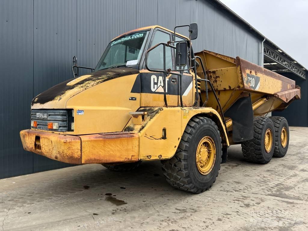 CAT 730 Belden kirma kaya kamyonu