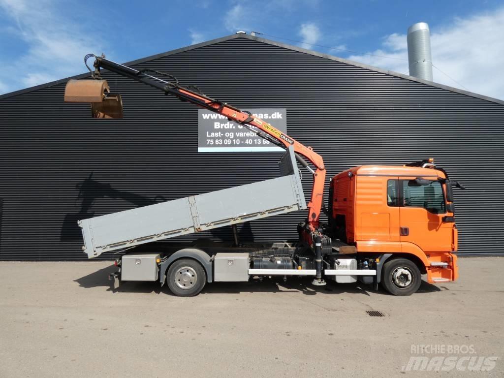 MAN TGL 12.220 Araç üzeri vinçler