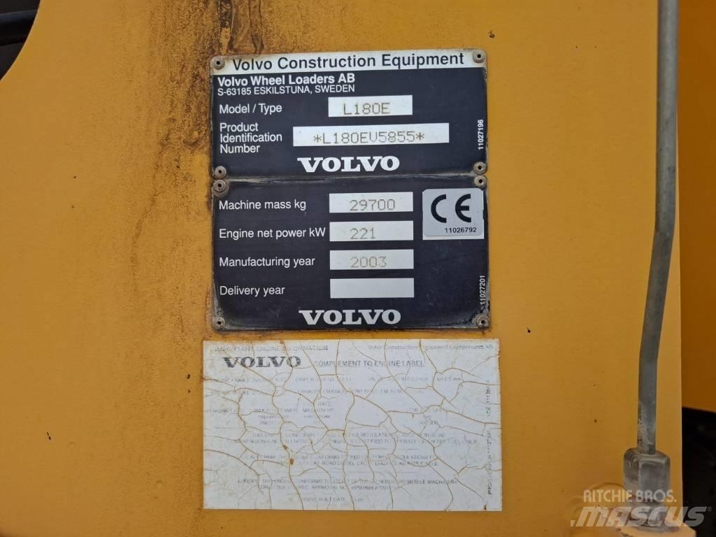 Volvo L 180 E Tekerlekli yükleyiciler