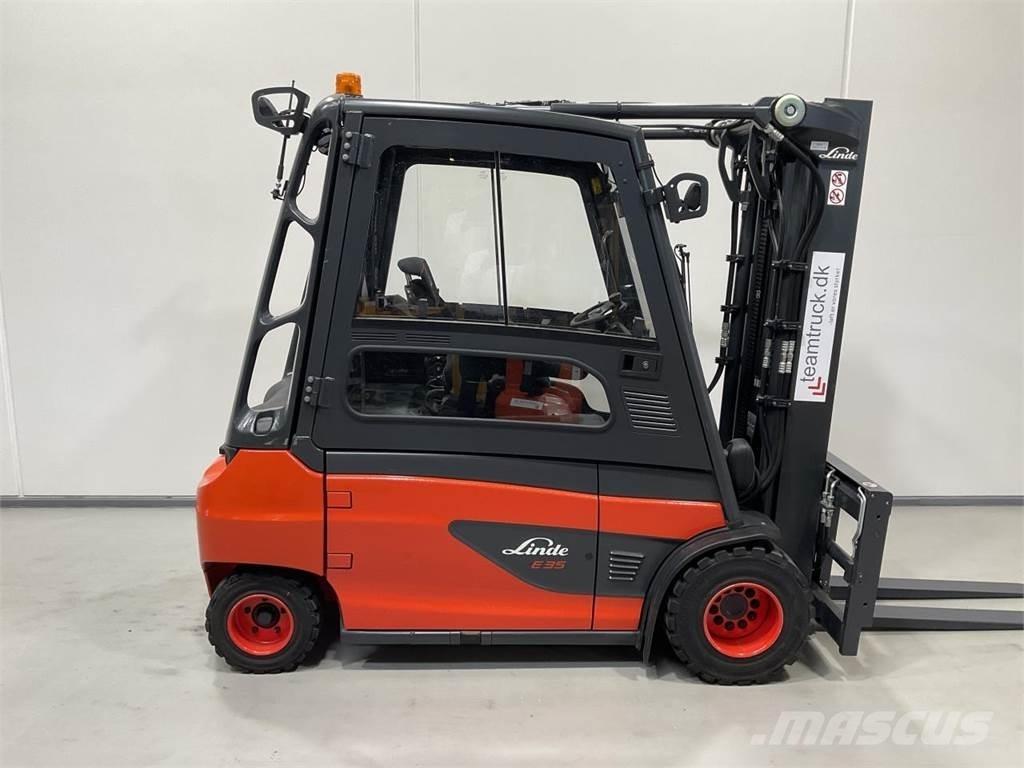 Linde E35L-01 Elektrikli forkliftler