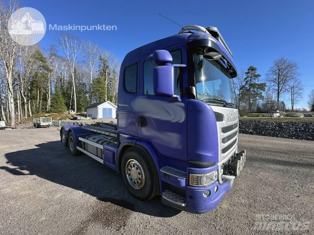 Scania G 480 Vinçli kamyonlar