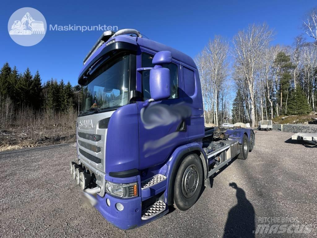 Scania G 480 Vinçli kamyonlar