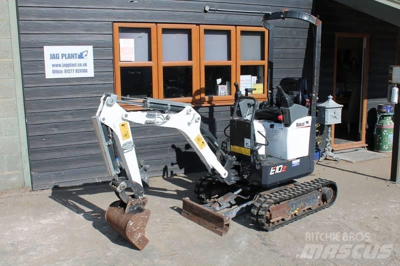 Bobcat E 10z Mini ekskavatörler, 7 tona dek
