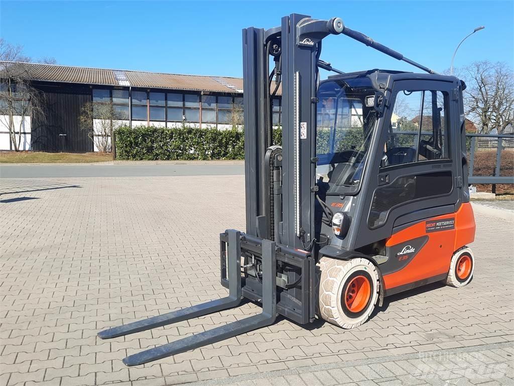 Linde E35L Elektrikli forkliftler