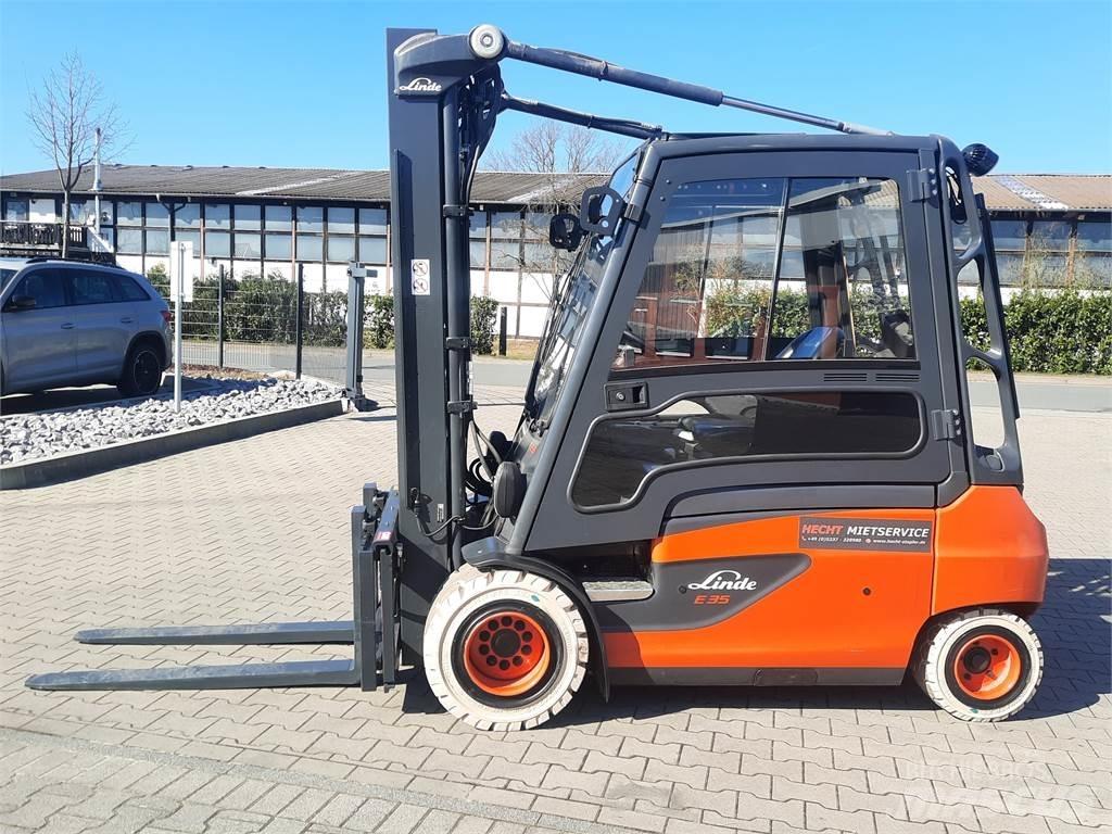 Linde E35L Elektrikli forkliftler