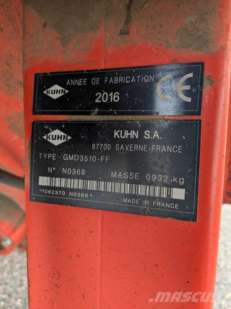 Kuhn GMD 3510 FF Çayir biçme makinalari