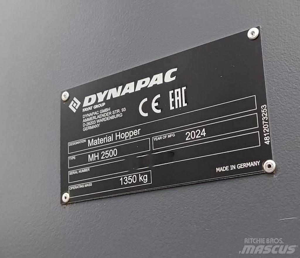 Dynapac MH2500 Hayvan besleyiciler