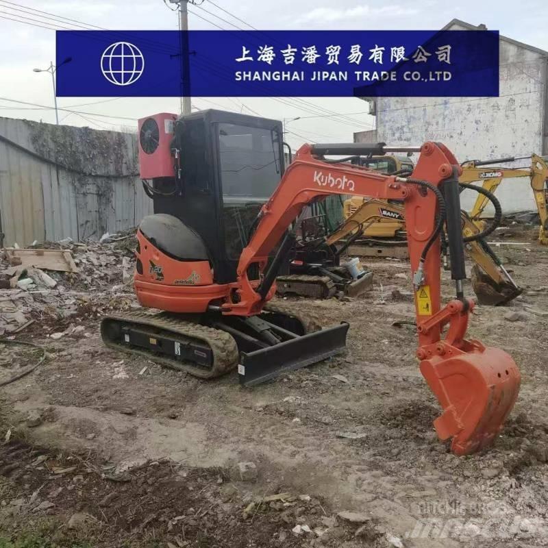 Kubota U 20 Mini ekskavatörler, 7 tona dek