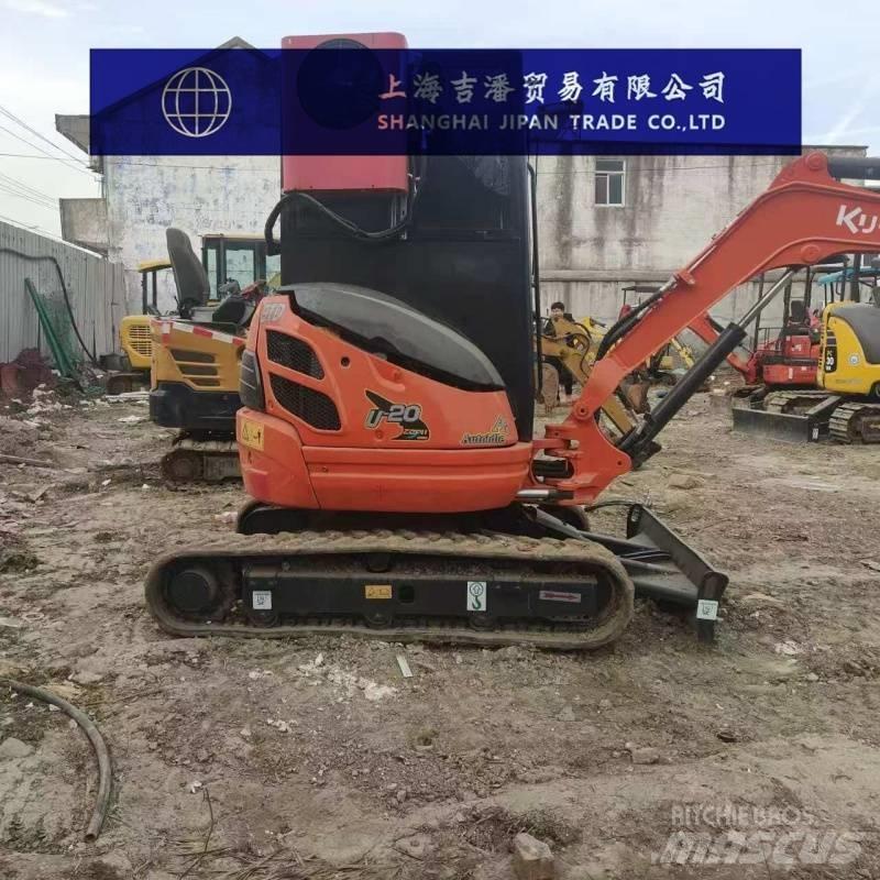 Kubota U 20 Mini ekskavatörler, 7 tona dek