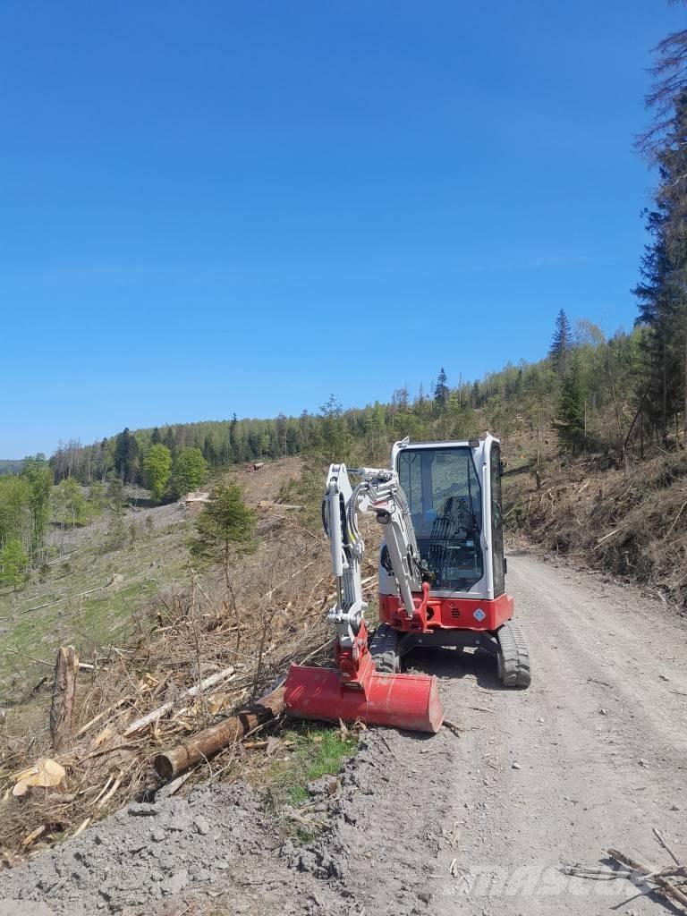 Takeuchi TB 325 R Mini ekskavatörler, 7 tona dek