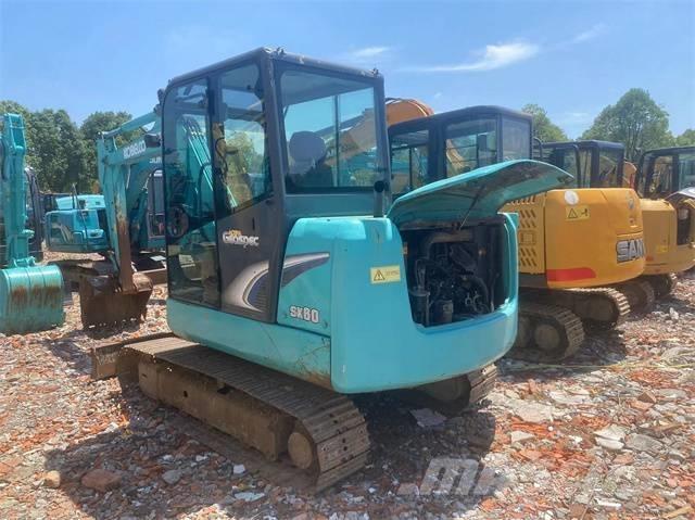 Kobelco SK 60 SR Mini ekskavatörler, 7 tona dek
