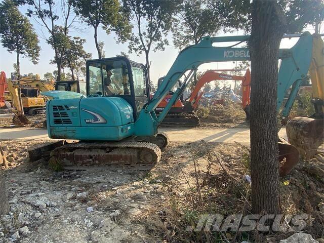 Kobelco SK 60 SR Mini ekskavatörler, 7 tona dek