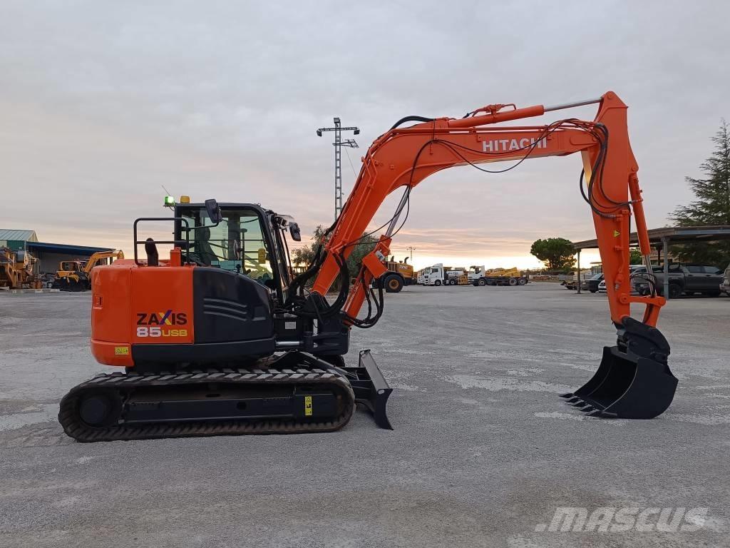 Hitachi ZX 85 US B-6 Paletli ekskavatörler