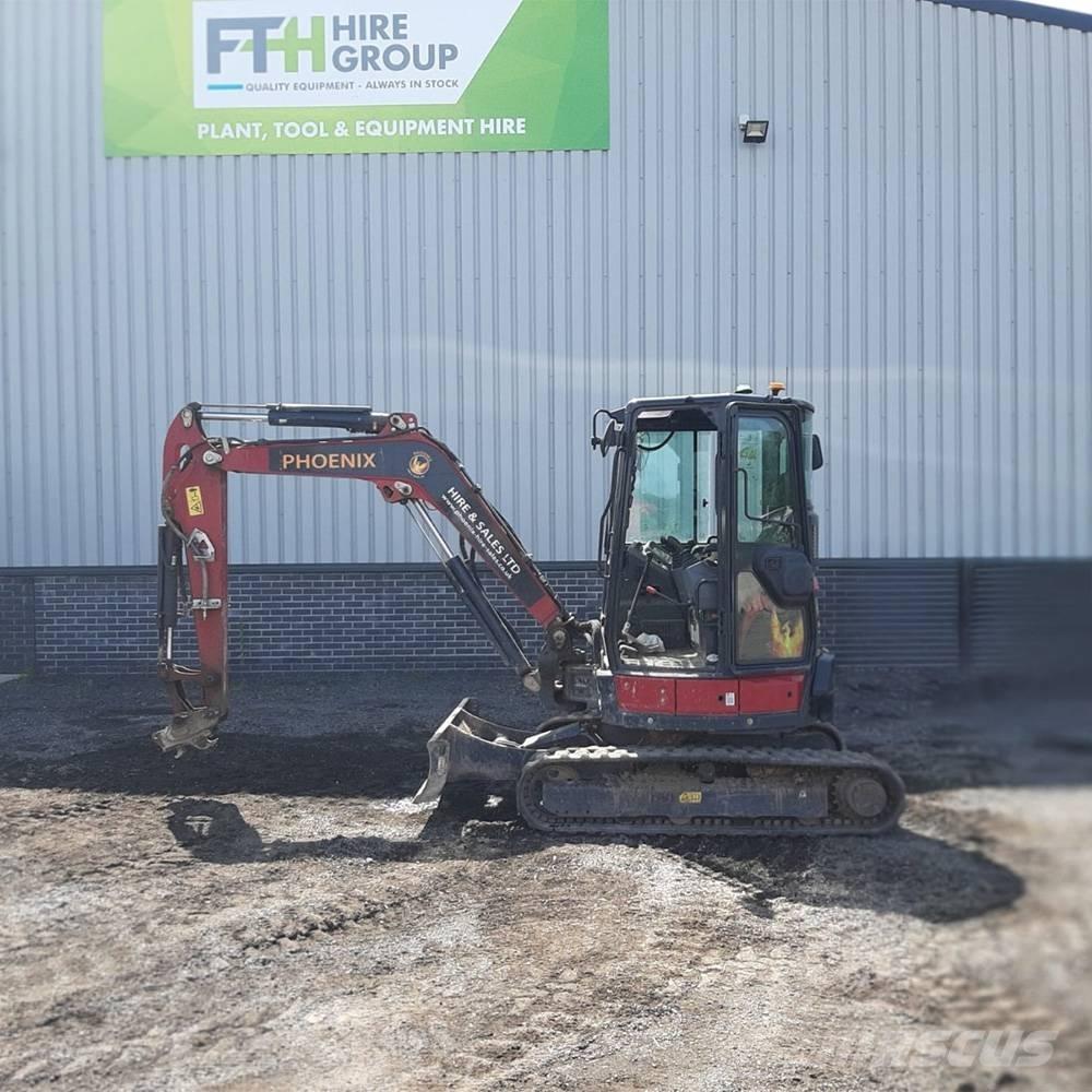 Yanmar Vio 38 Mini ekskavatörler, 7 tona dek