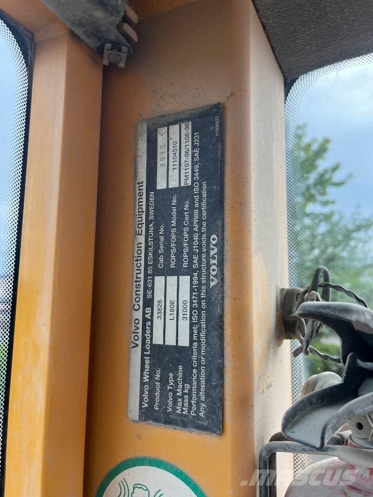 Volvo L 180 E Tekerlekli yükleyiciler