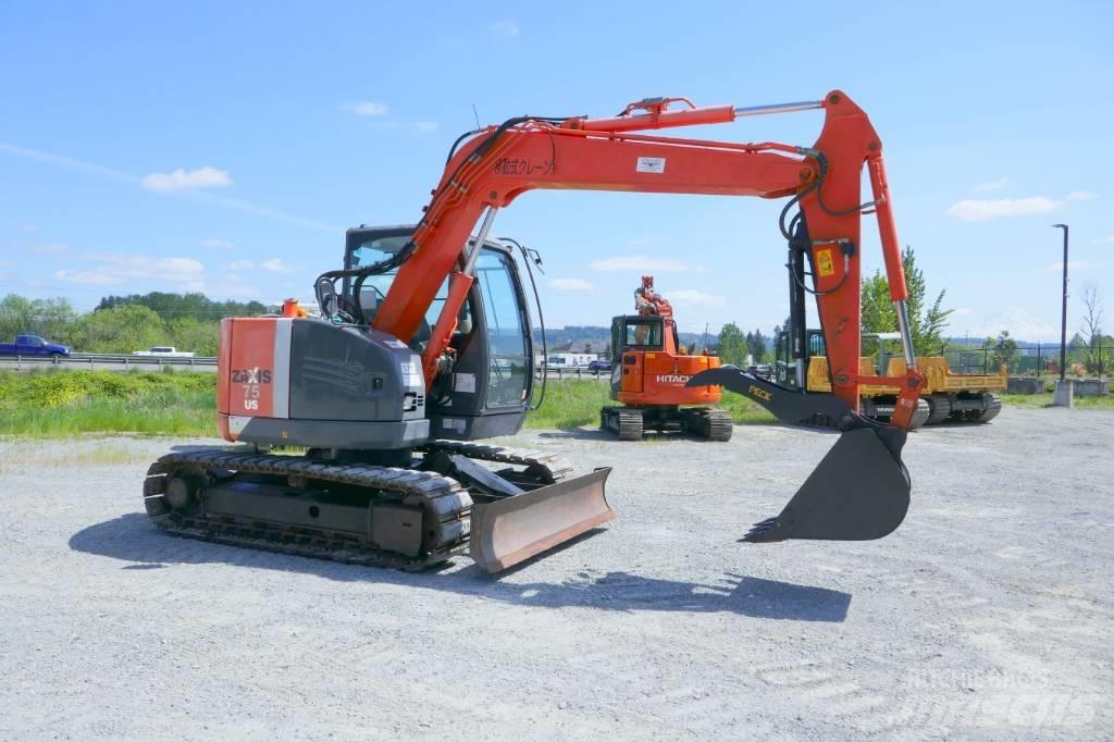 Hitachi ZX75US-3 Paletli ekskavatörler