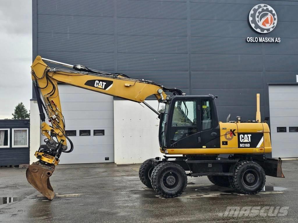 CAT M 316 D Lastik tekerli ekskavatörler