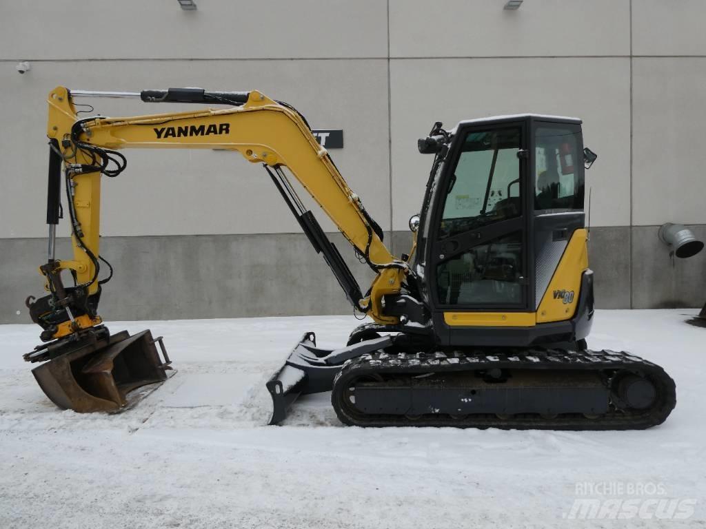 Yanmar Vio 80-1A Midi ekskavatörler 7 - 12 t
