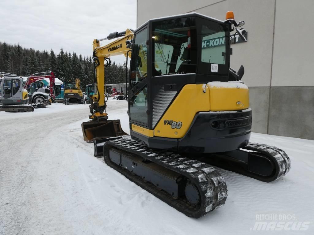 Yanmar Vio 80-1A Midi ekskavatörler 7 - 12 t