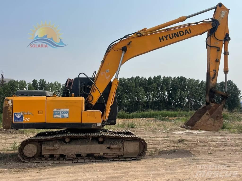 Hyundai Robex 215-7 Paletli ekskavatörler