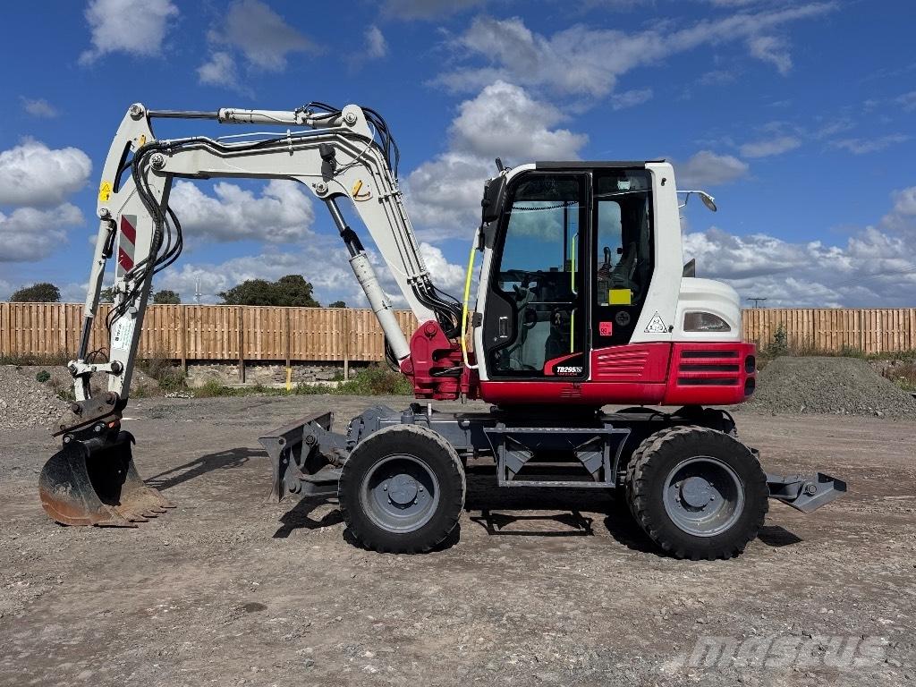 Takeuchi TB 295 W Lastik tekerli ekskavatörler