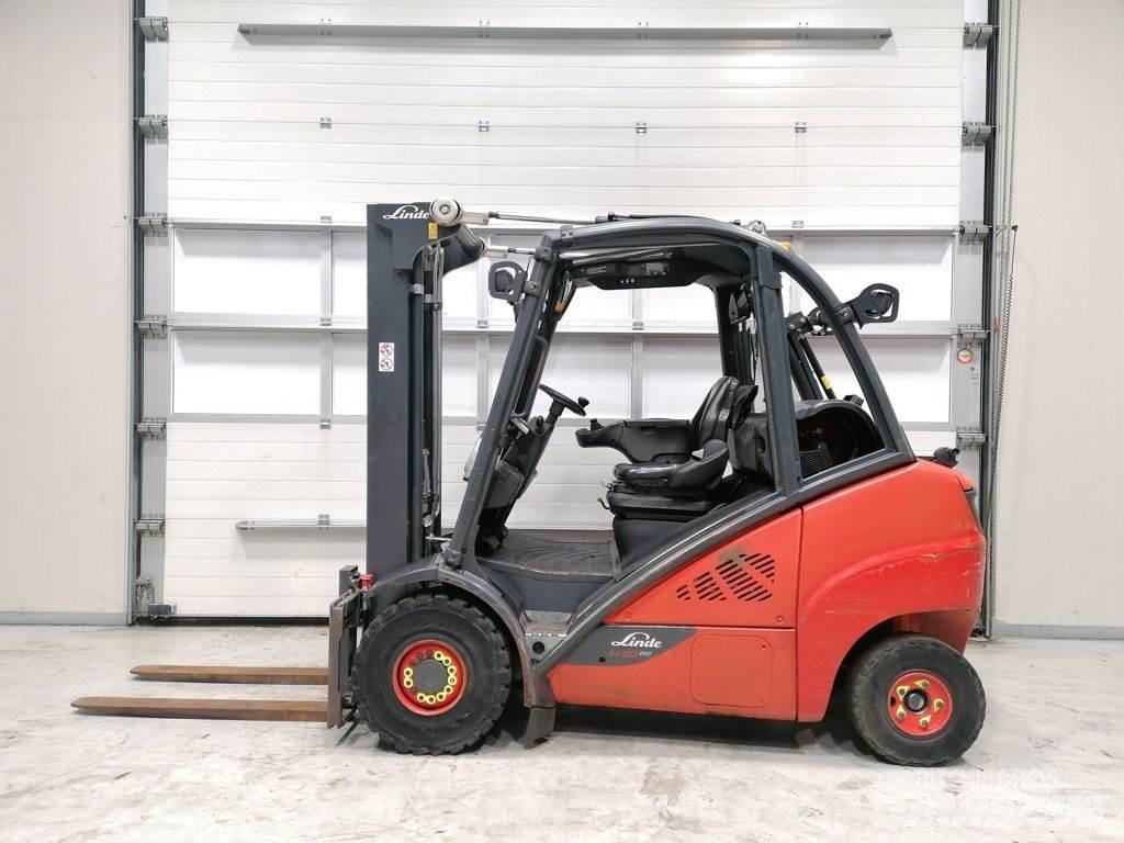 Linde H30T-02 LPG'li forkliftler