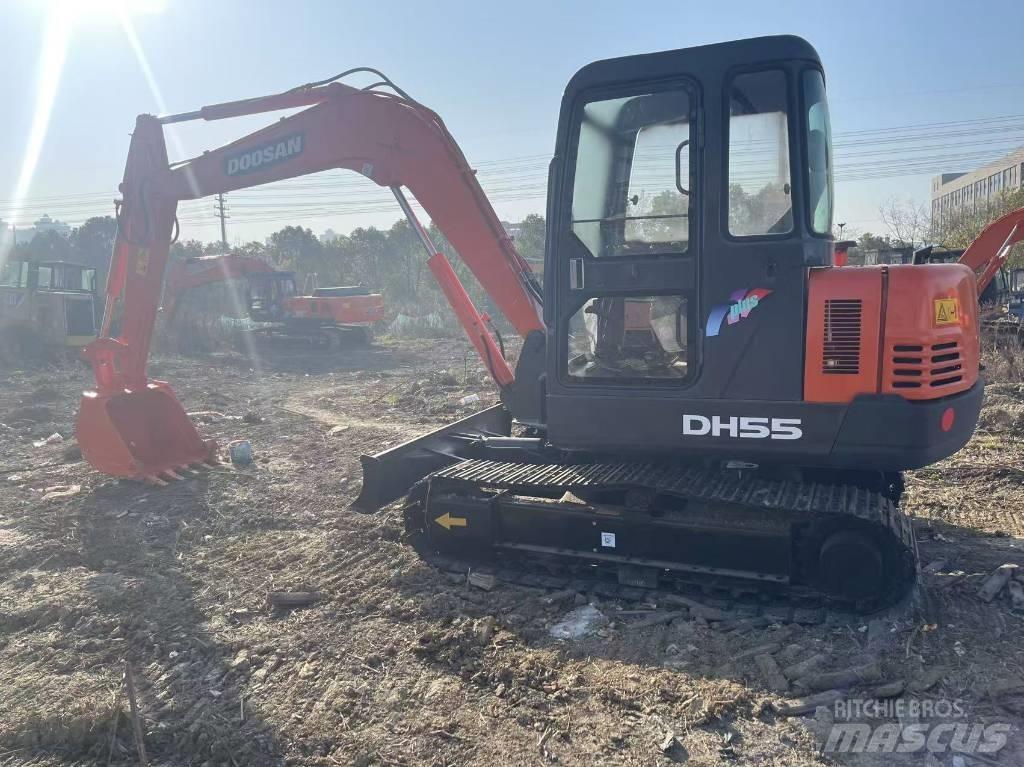 Doosan DH 55 Mini ekskavatörler, 7 tona dek