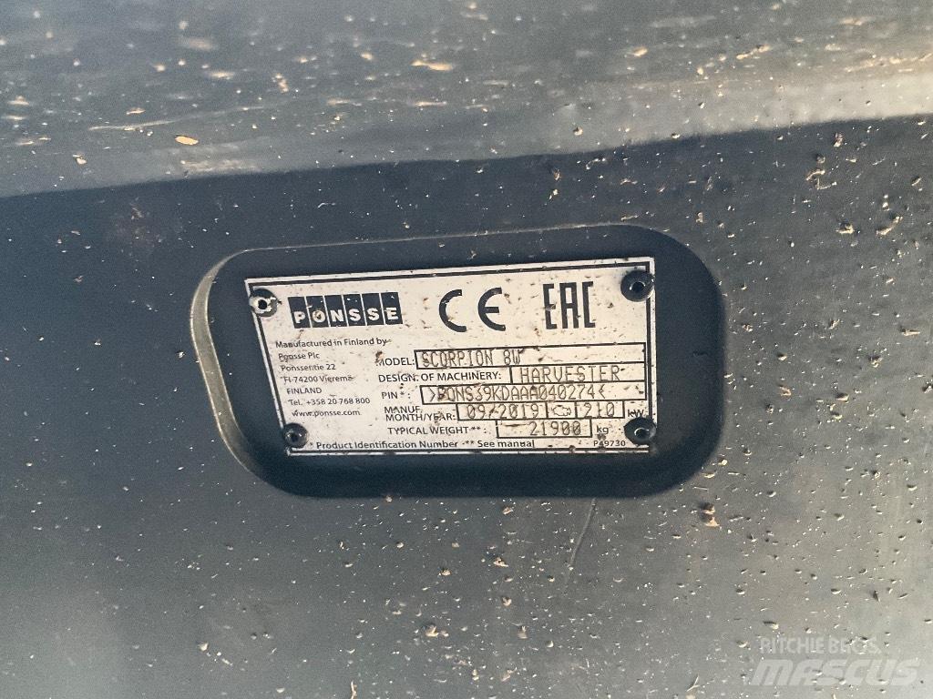 Ponsse Scorpion Biçerdöverler