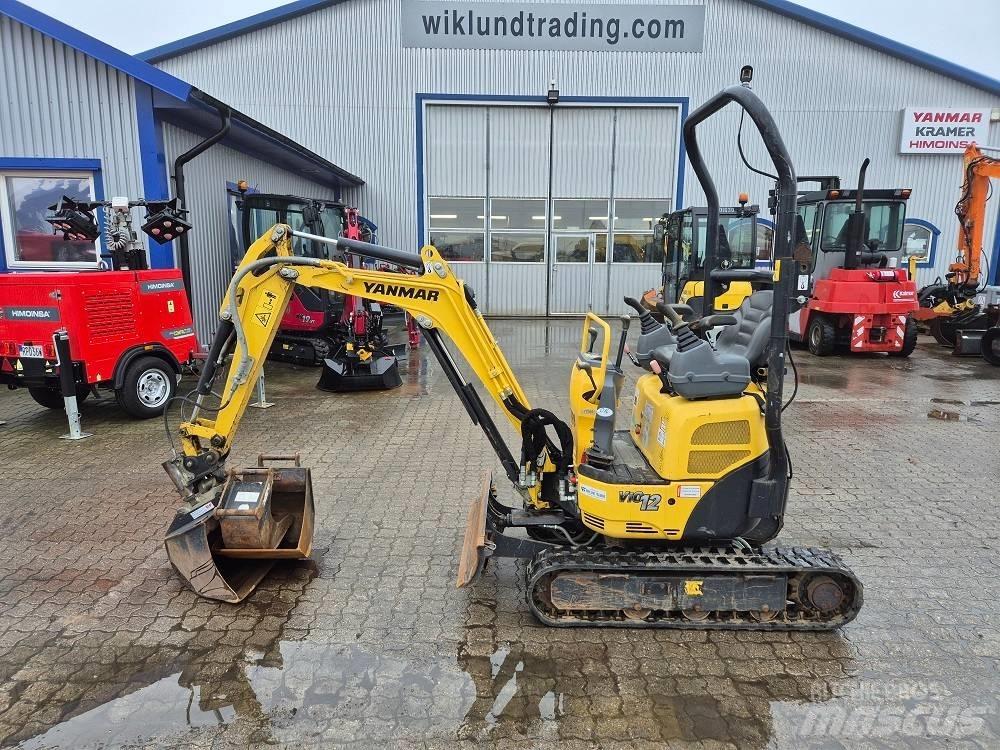 Yanmar Vio 12 Mini ekskavatörler, 7 tona dek