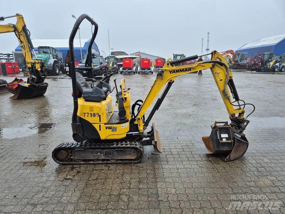 Yanmar Vio 12 Mini ekskavatörler, 7 tona dek