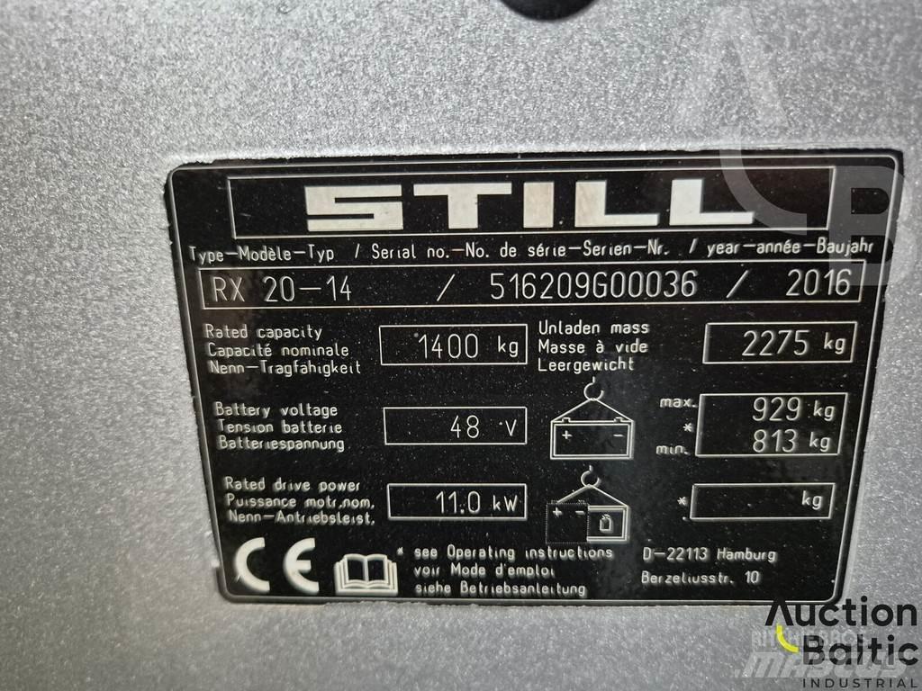 Still RX20-14 Elektrikli forkliftler